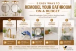 5 Easy Ways to Remodel Your Bathroom on a Budget