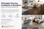 Affordable Flooring Installation in Brampton