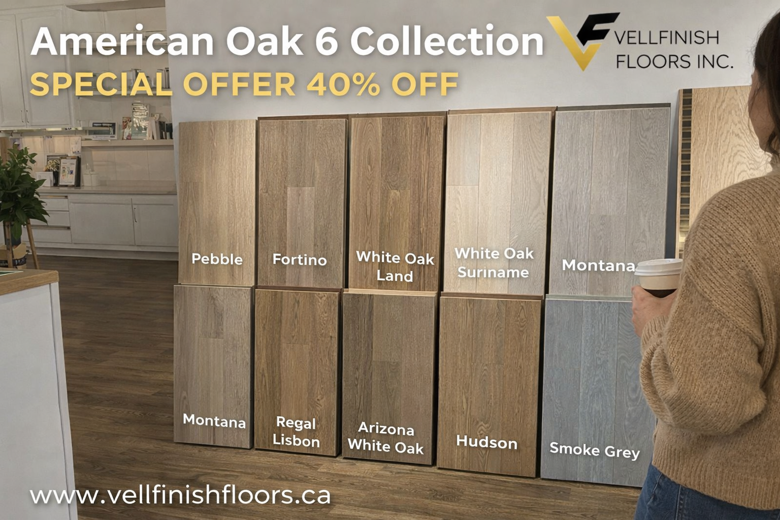 American Oak 6 Collection – Pebble