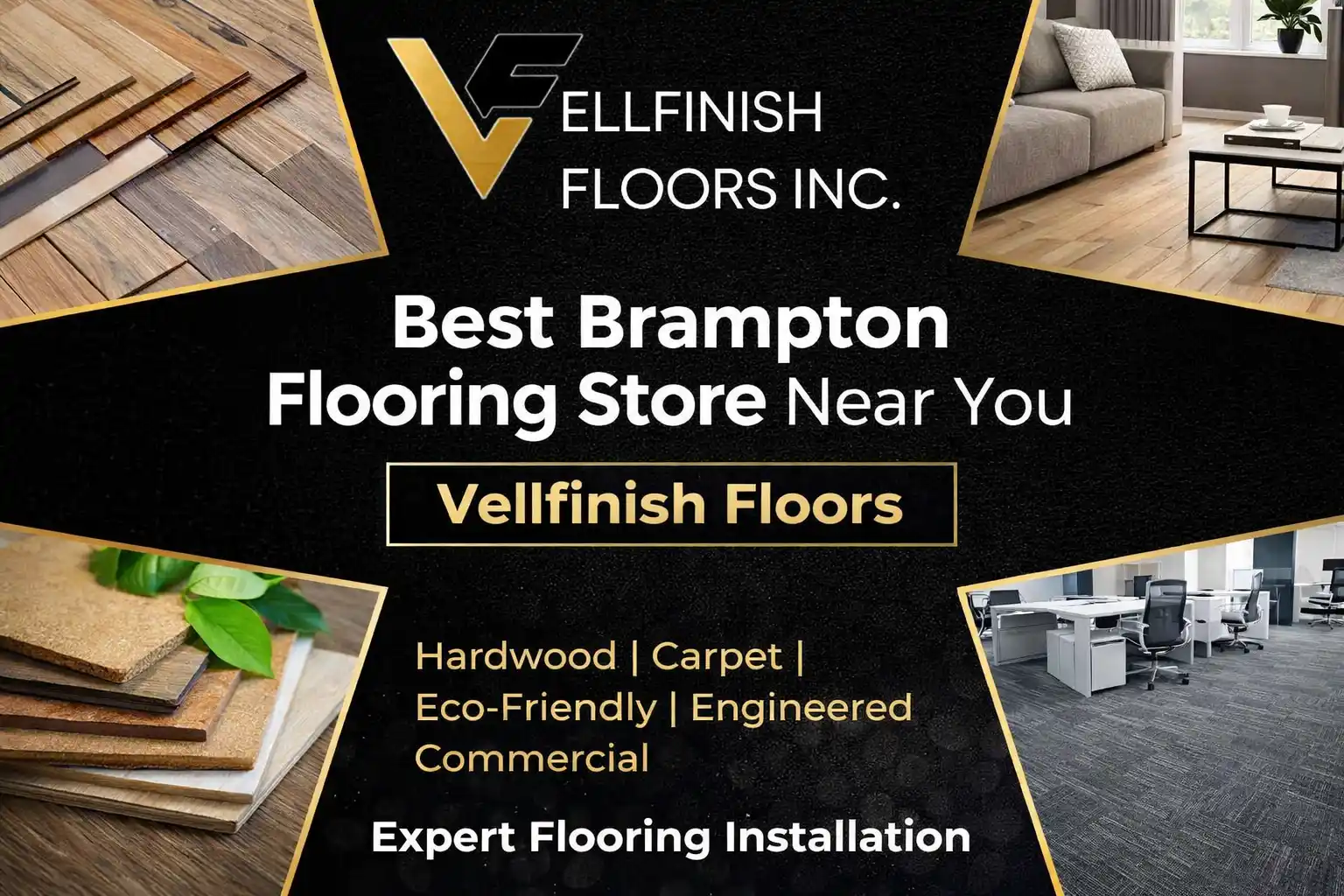 Best Brampton Flooring Store Near You – Vellfinish Floors