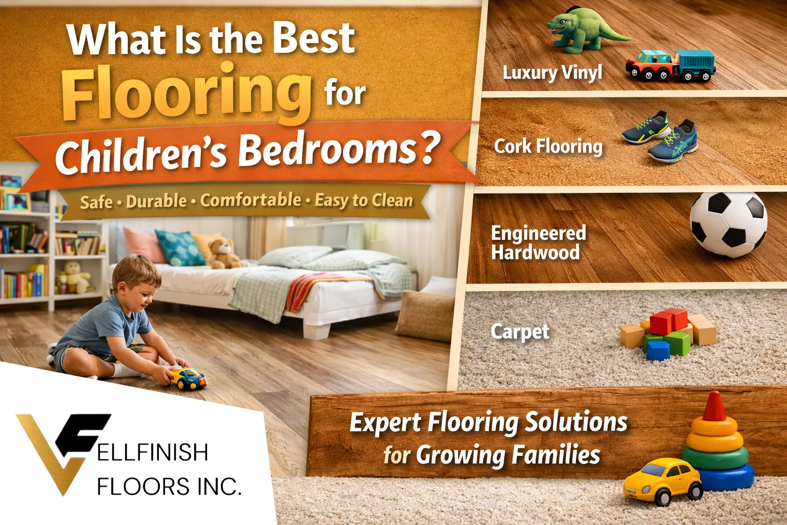Best Flooring for Children’s Bedrooms