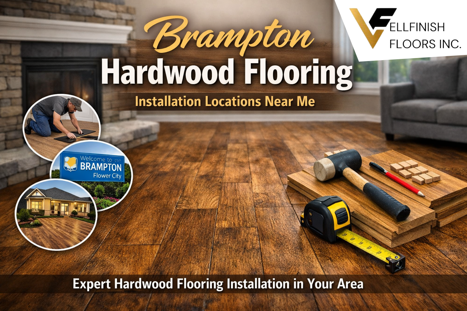 Brampton Hardwood Flooring Installation Locations Near Me