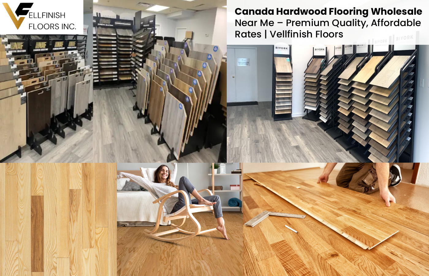 Canada Hardwood Flooring Wholesale Near Me – Premium Quality, Affordable Rates | Vellfinish Floors