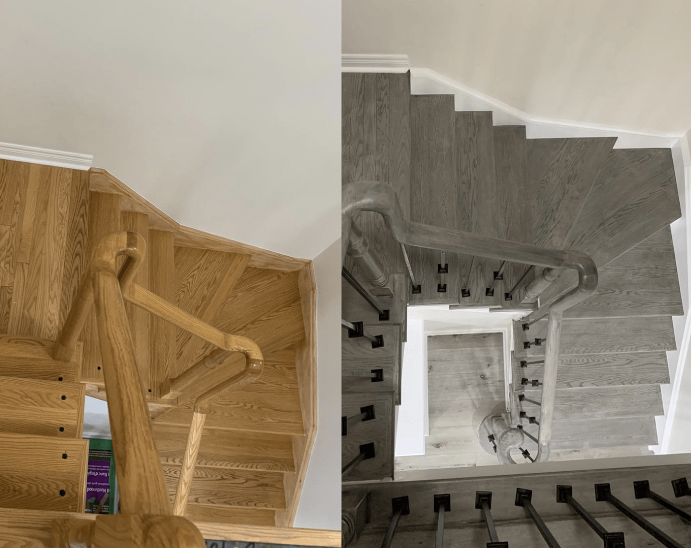 Floors Before and After