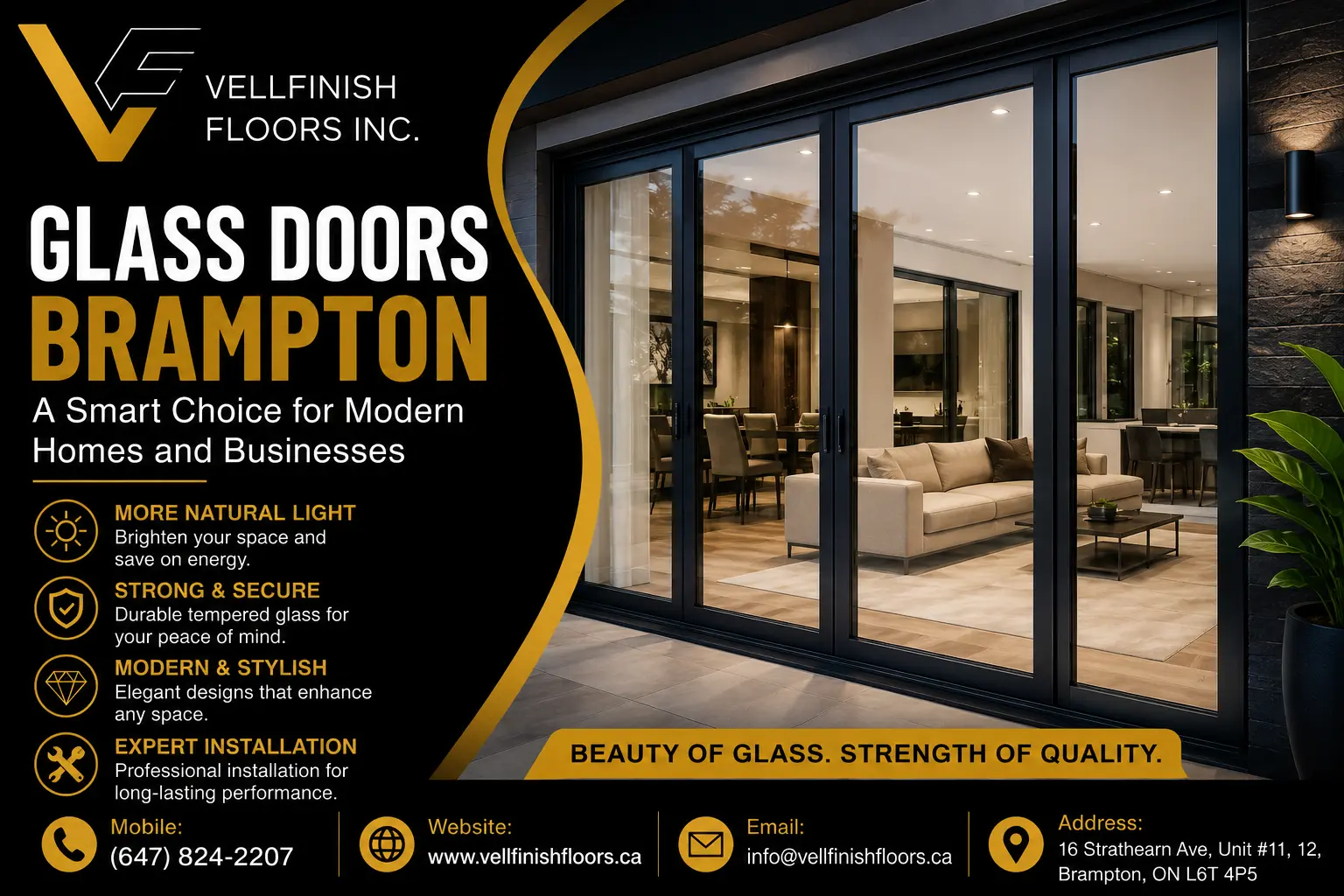 Glass Doors Brampton