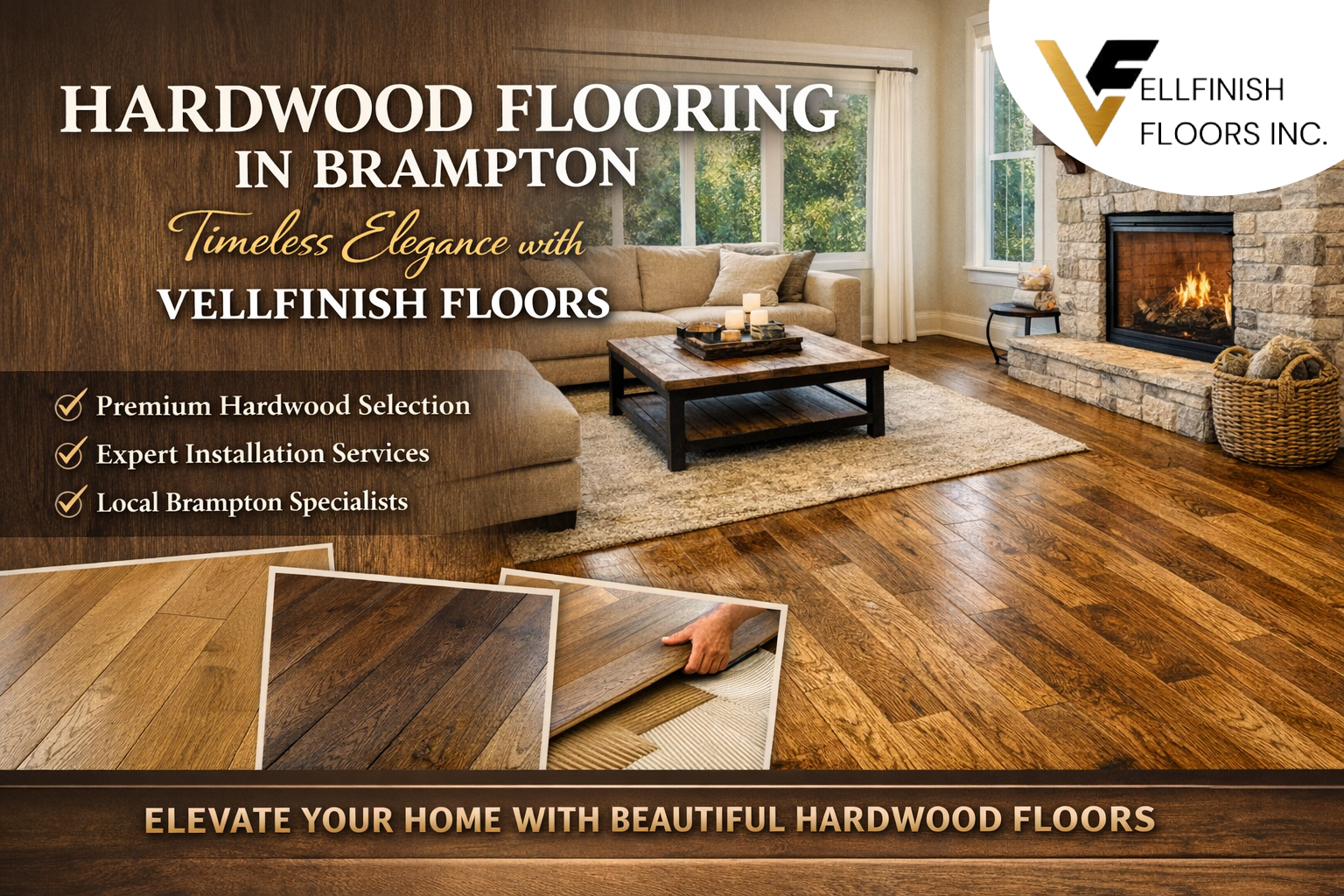 Hardwood Flooring in Brampton