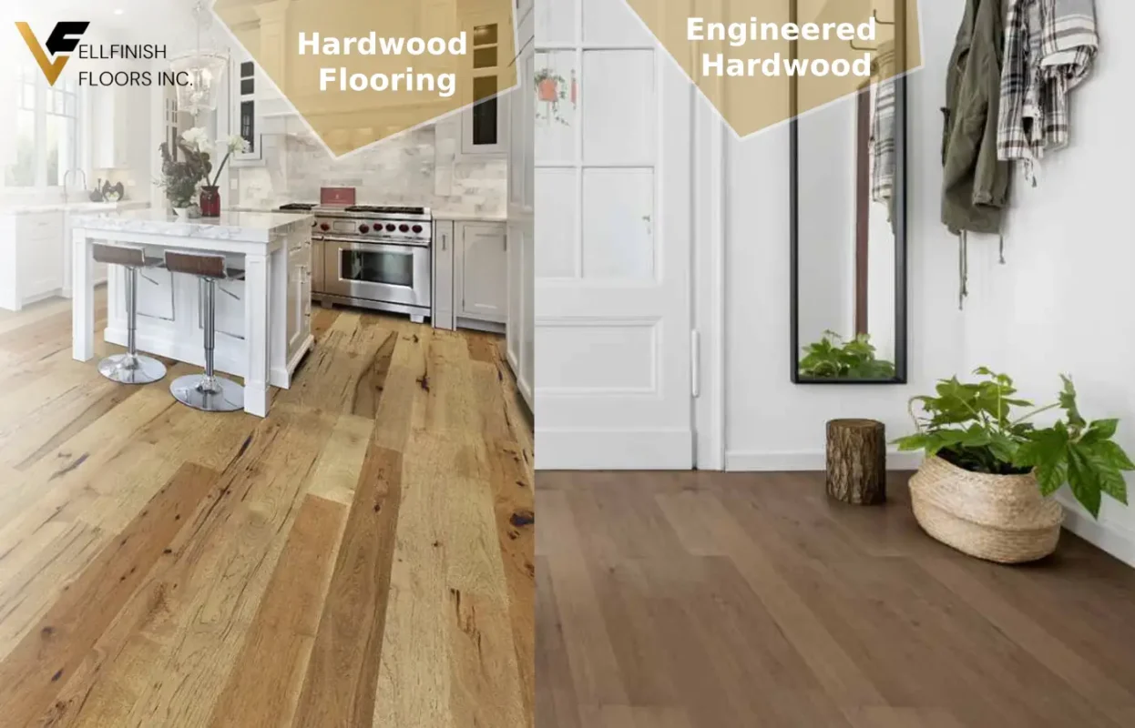 Engineered Hardwood vs Hardwood flooring in Canada