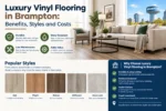 Luxury Vinyl Flooring in Brampton