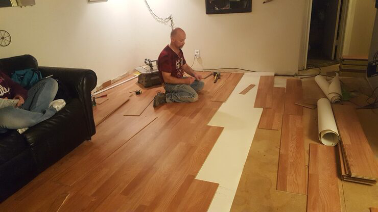 Our Hardwood Flooring Services in Brampton