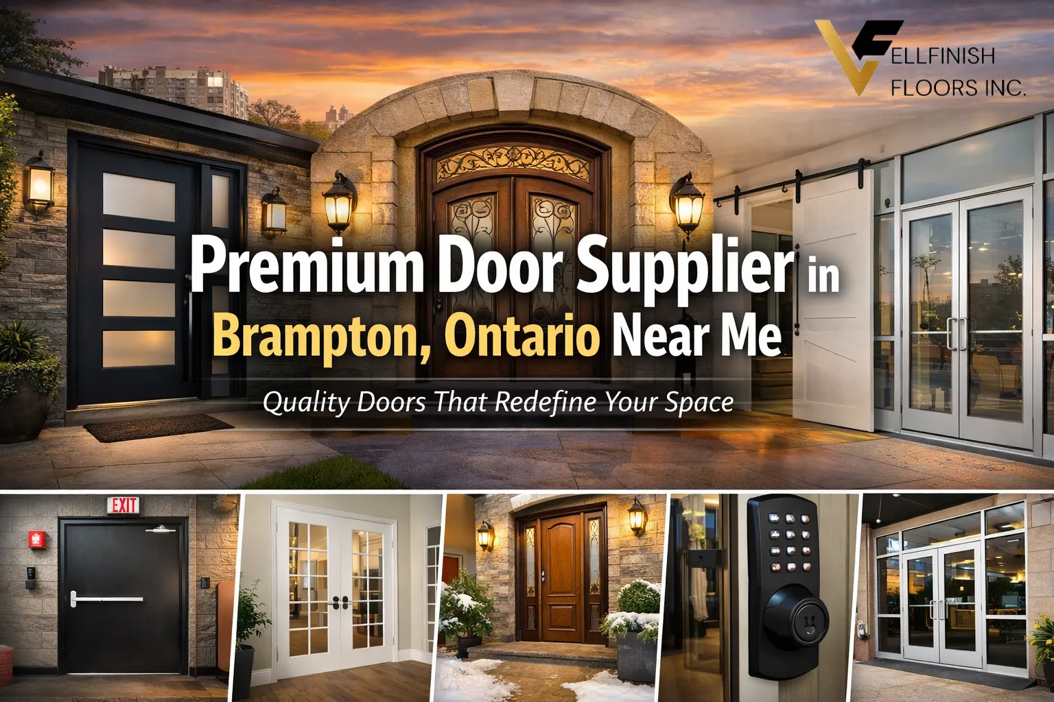 Premium Door Supplier in Brampton, Ontario Near Me