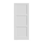 The Solid 3 Panel Shaker Door combines contemporary style with solid construction for a clean, modern look that lasts