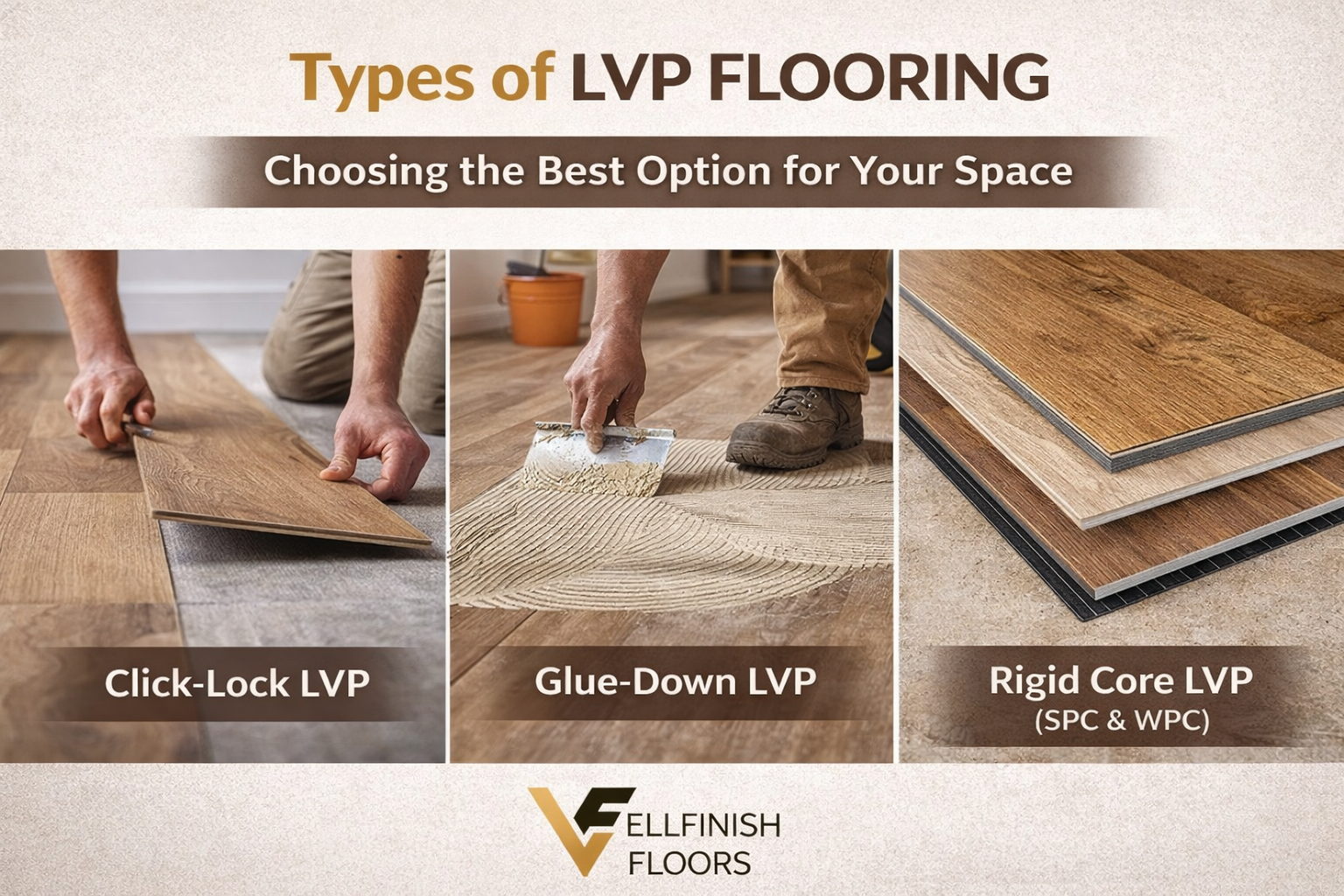 Types of LVP Flooring